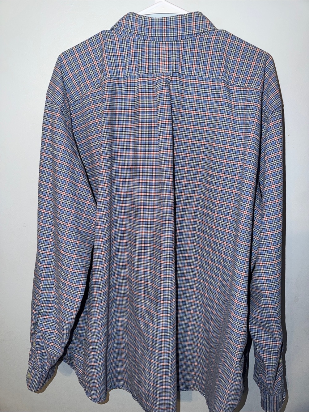 Ralph Lauren Blue and Pink Checked Dress Shirt - Picture 4 of 5